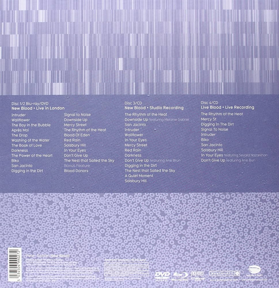 Amazon.com: Peter Gabriel New Blood Live In London Deluxe